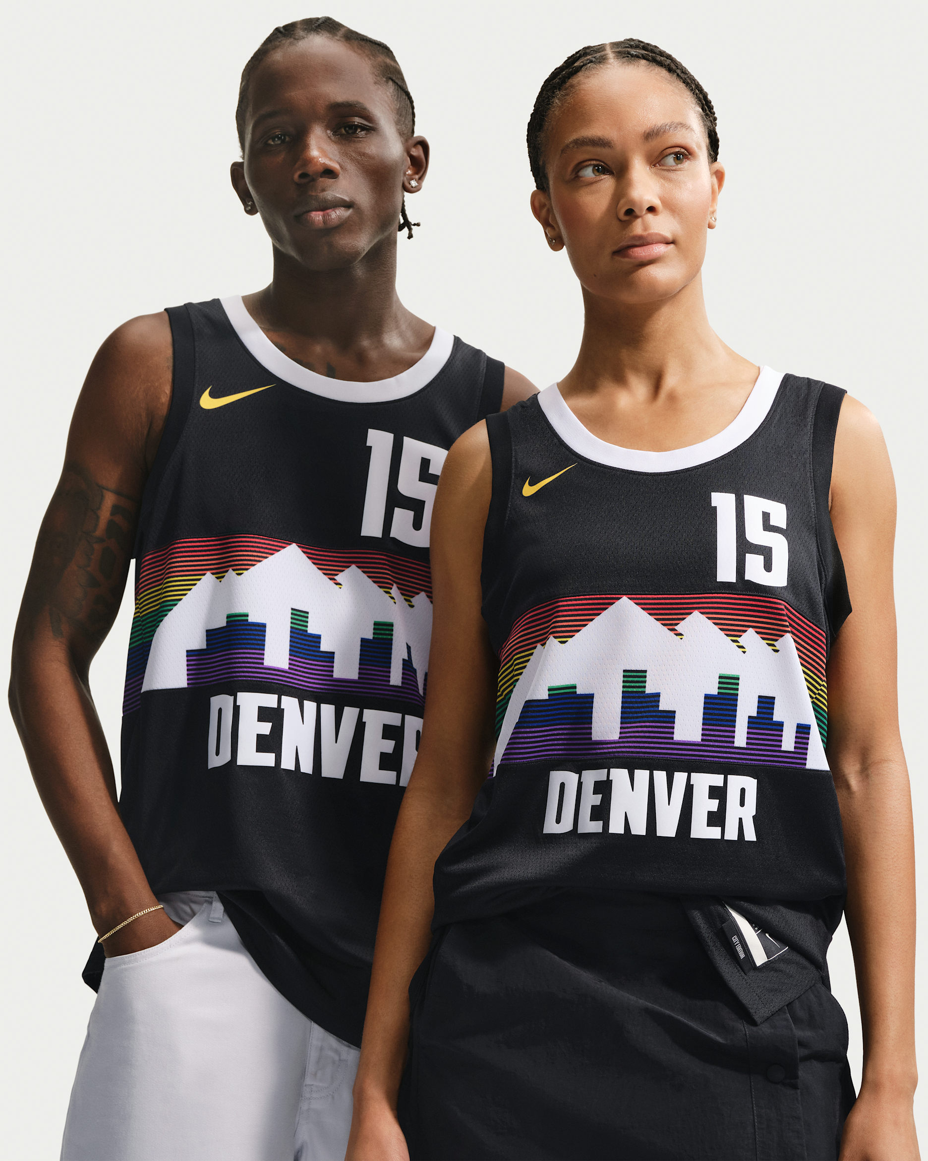 Nikola Jokić Denver Nuggets City Edition Nike NBA Swingman Erkek